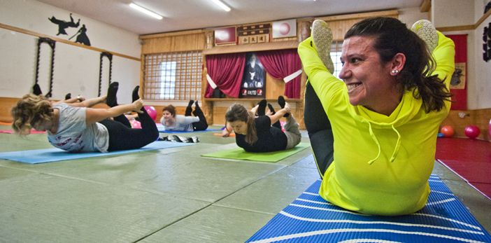 Talin Derder’le pilates zamanı
